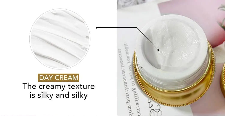 crème anti-âge au collagène et rose