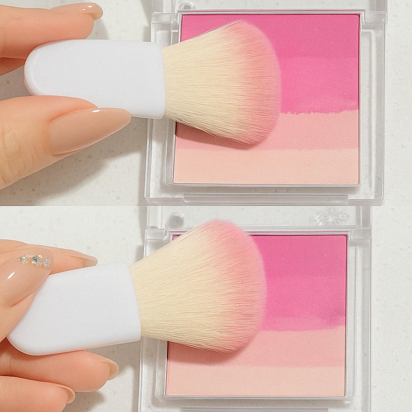 set pinceaux maquillage compact