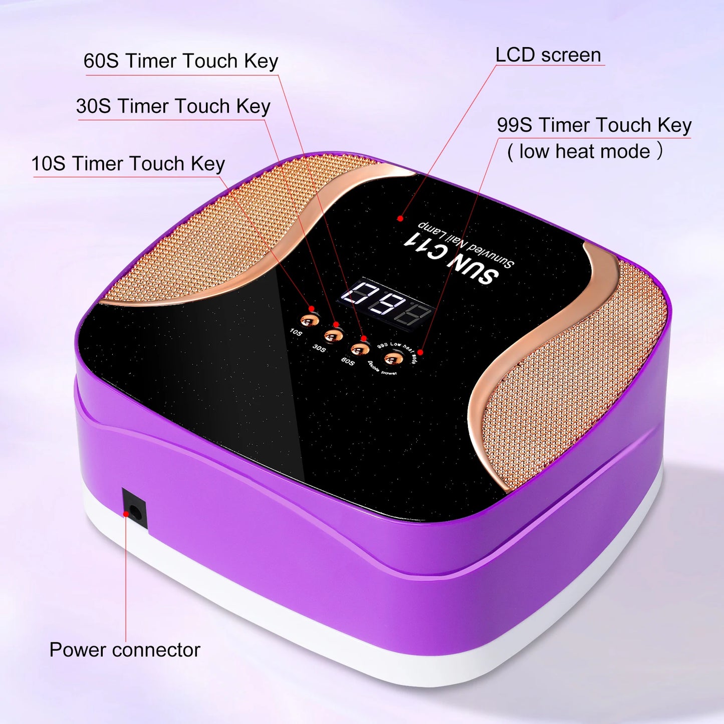 lampe UV ongles professionnelle