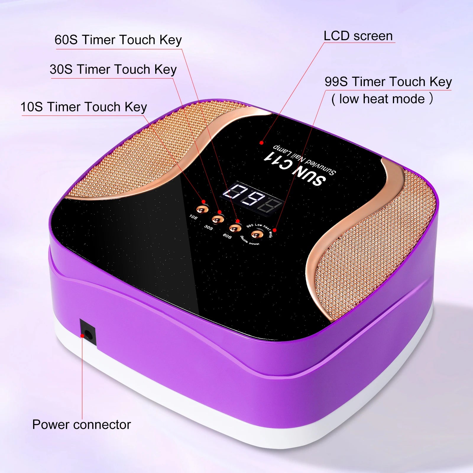 lampe UV ongles professionnelle