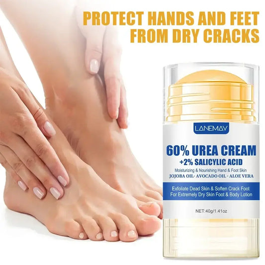Crème Pieds Ultra-Hydratante 60% Urée & Aloe Vera