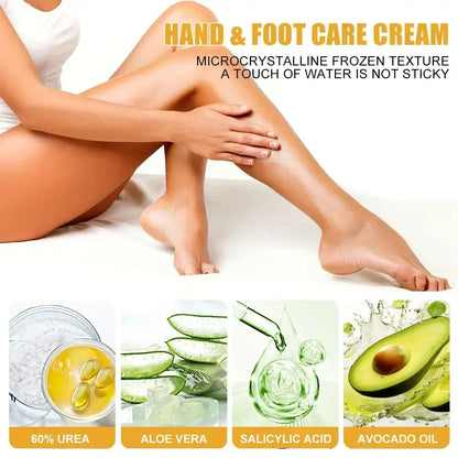 Crème Pieds Ultra-Hydratante 60% Urée & Aloe Vera