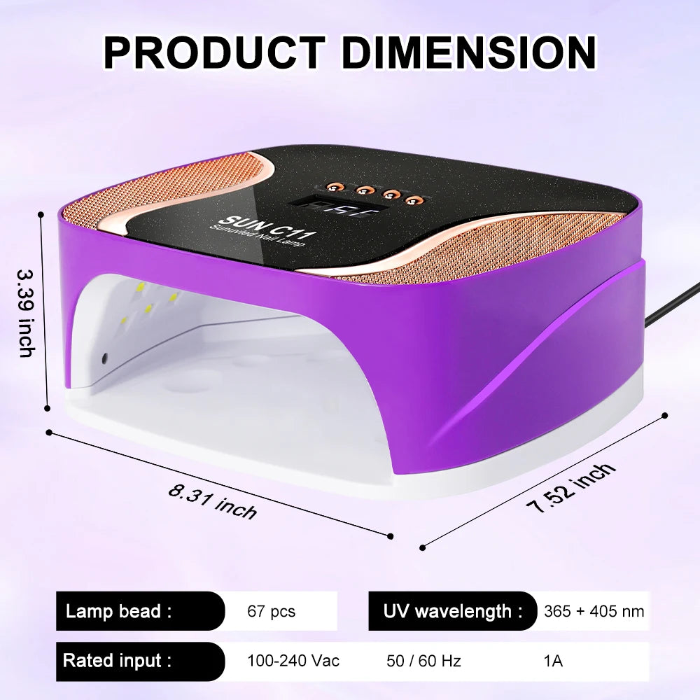 lampe UV ongles professionnelle