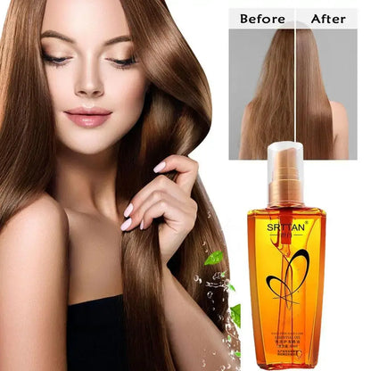 Sérum Capillaire à l'Huile d'Argan du Maroc – Brillance & Réparation