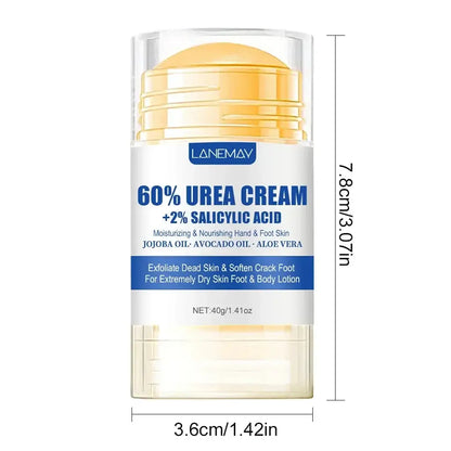Crème Pieds Ultra-Hydratante 60% Urée & Aloe Vera