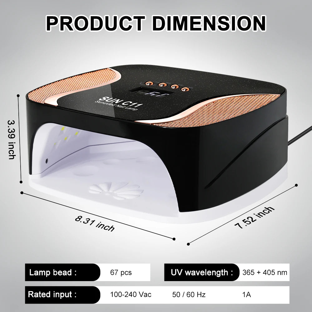 lampe UV ongles professionnelle