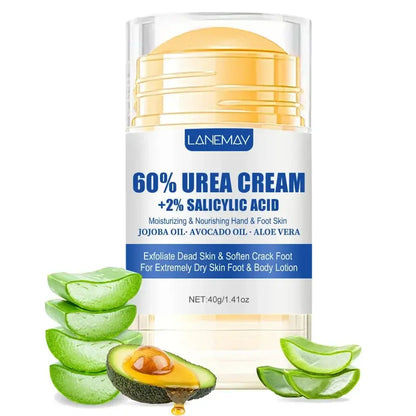 Crème Pieds Ultra-Hydratante 60% Urée & Aloe Vera