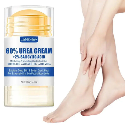 Crème Pieds Ultra-Hydratante 60% Urée & Aloe Vera