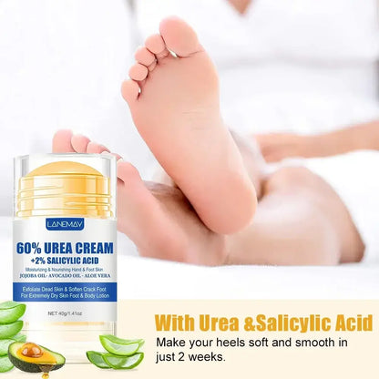 Crème Pieds Ultra-Hydratante 60% Urée & Aloe Vera