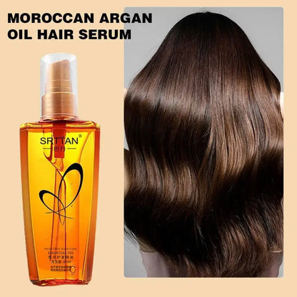 Sérum Capillaire à l'Huile d'Argan du Maroc – Brillance & Réparation