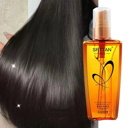Sérum Capillaire à l'Huile d'Argan du Maroc – Brillance & Réparation