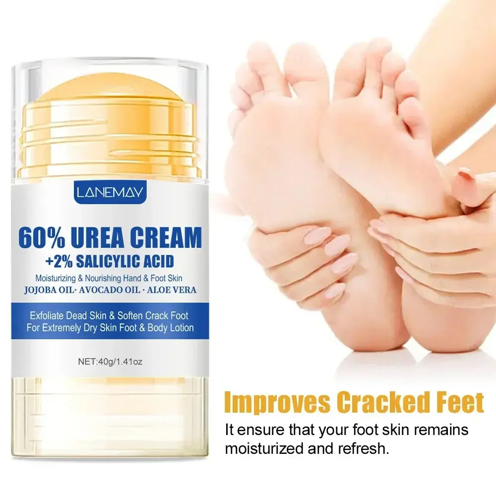Crème Pieds Ultra-Hydratante 60% Urée & Aloe Vera