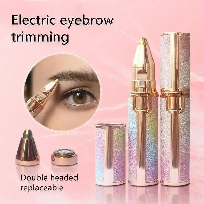 épilateur électrique visage et sourcils