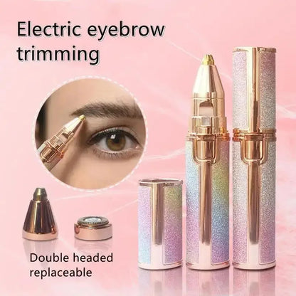 épilateur électrique visage et sourcils