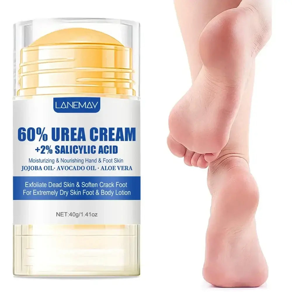 Crème Pieds Ultra-Hydratante 60% Urée & Aloe Vera