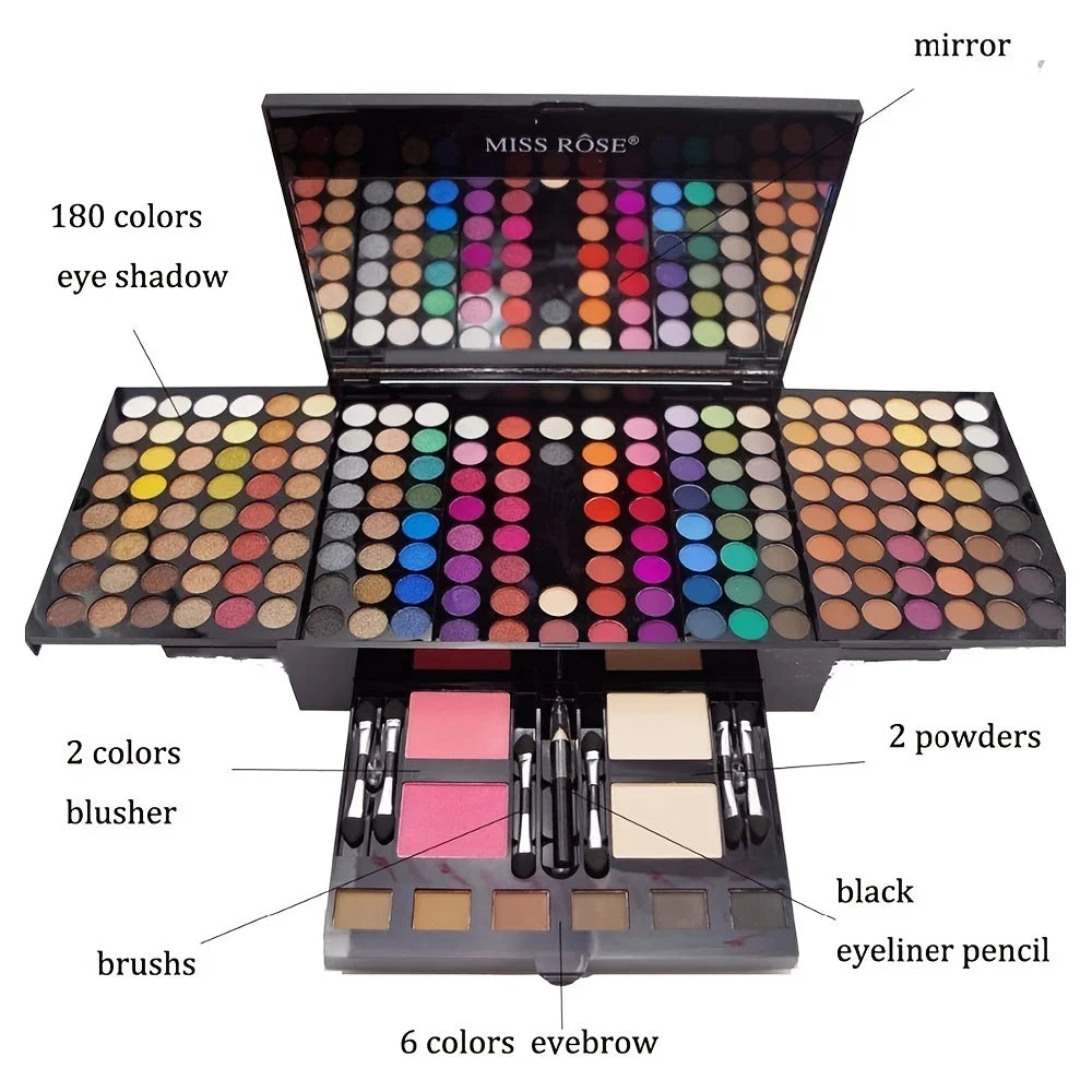 palette maquillage 180 couleurs