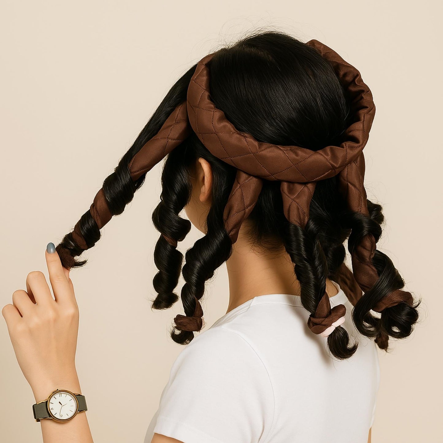 bandeau capillaire curling sans chaleur